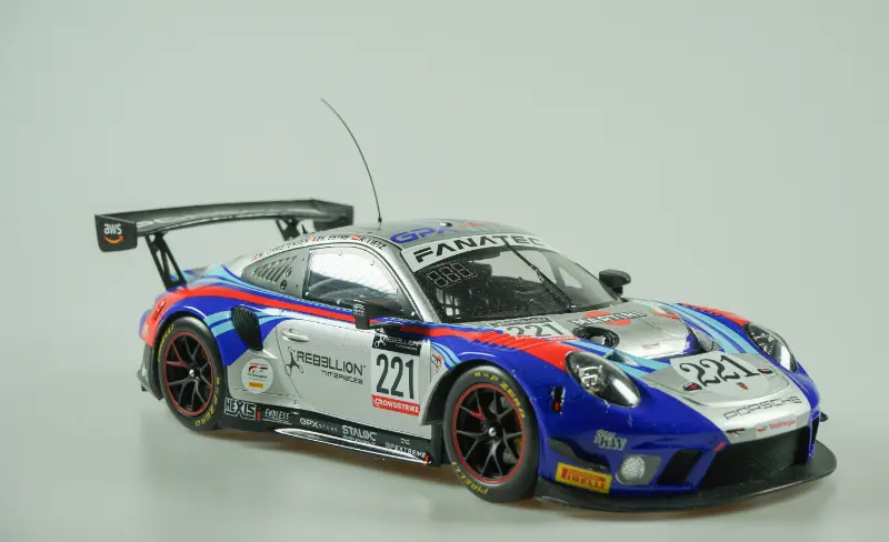 Ixo Porsche 911 GT3 R #221 GPx Martini Racing 24h Spa 2022