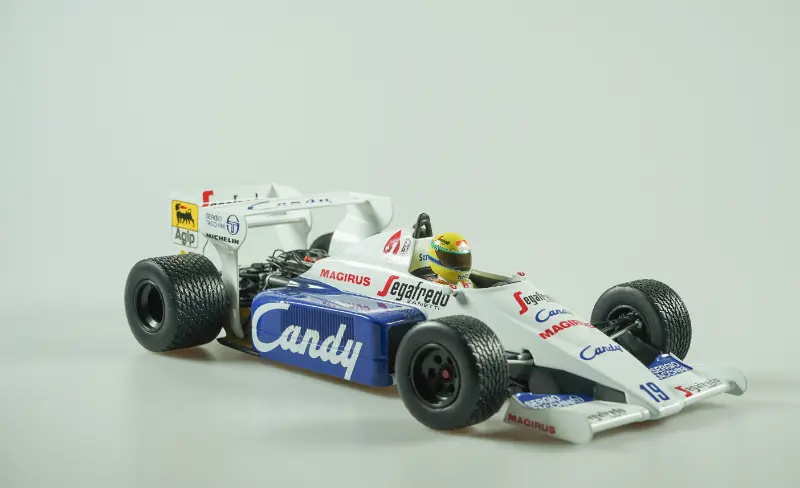 Minichamps Toleman Hart TG184 #19 2d F1 GP Monaco 1984