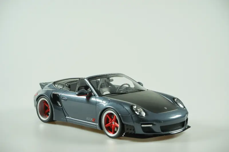 Gt Spirit Porsche911-997 White Liberty Walk Cabrio