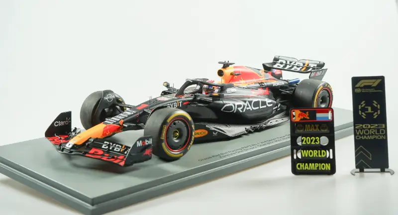 SSpark Red Bull RB19 n° 1  2d Sprint Race Quatar 2023 Winner World Championship Max Versttappen