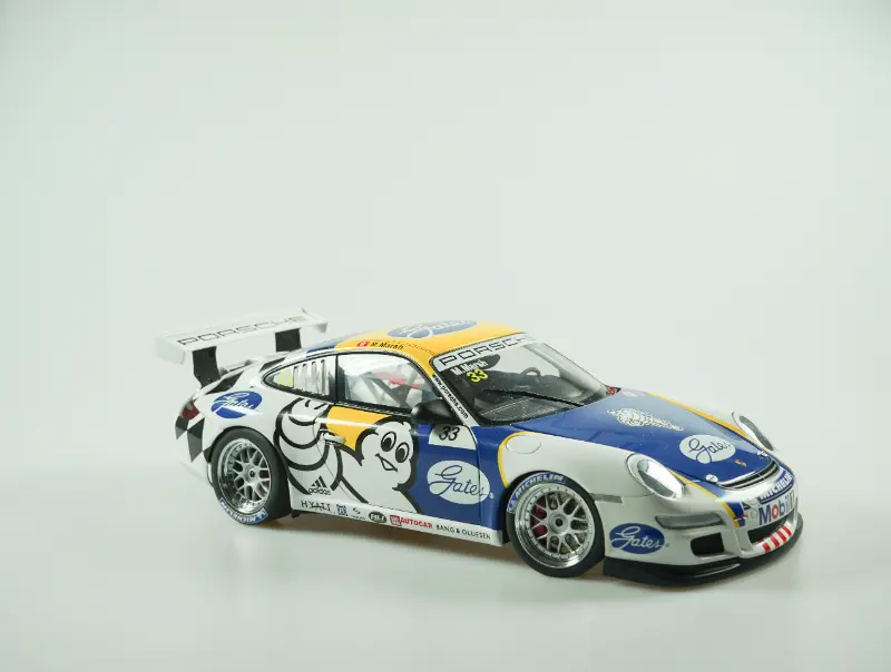 Autoart Porsche 911 997 GT3 Cup #33 PCCA 2006 M. Matthew Marsh 