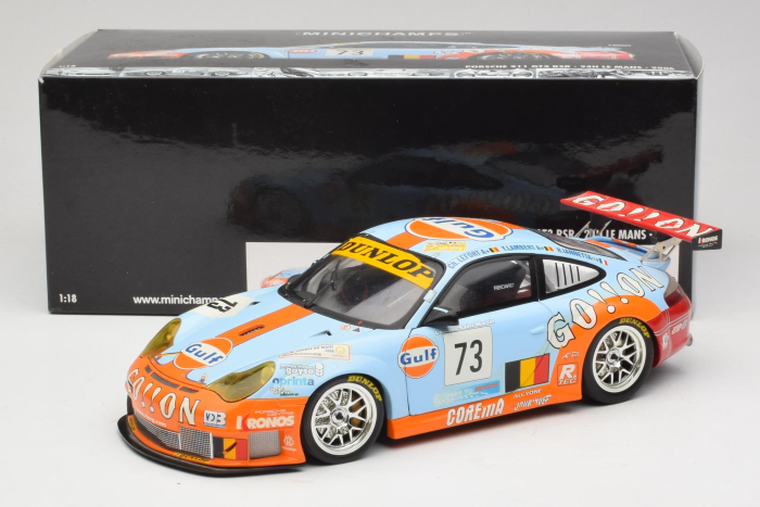 Minichamps Porsche 911-996 GT3 RSR #73 6th 24H Le Mans 2006 Y. Lambert / C. Lefort / R. Iannetta