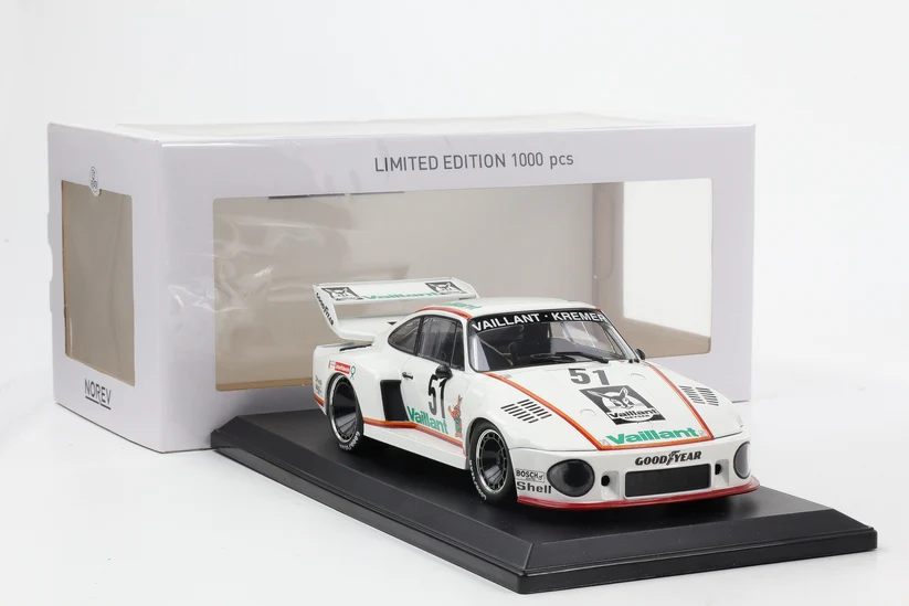 Norev Porsche 935 #51 Vaillant 2d Zolder DRM 1977
