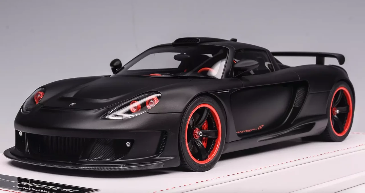Ivy Gembella Mirage GT Based On Porsche Carrera GT Satin Jet Black