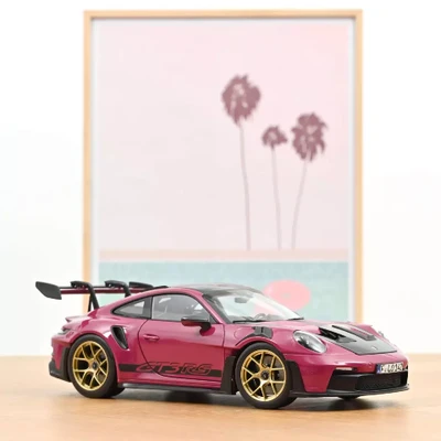 Norev Porsche 911 GT3 RS w/Weissach Pack 2022 Ruby Star