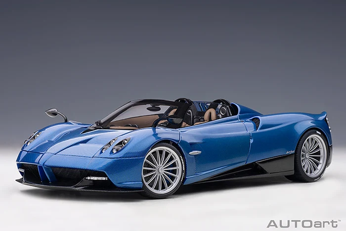 Pagani  Huayra Roadster Blue Tricolore Carbon Fiber     