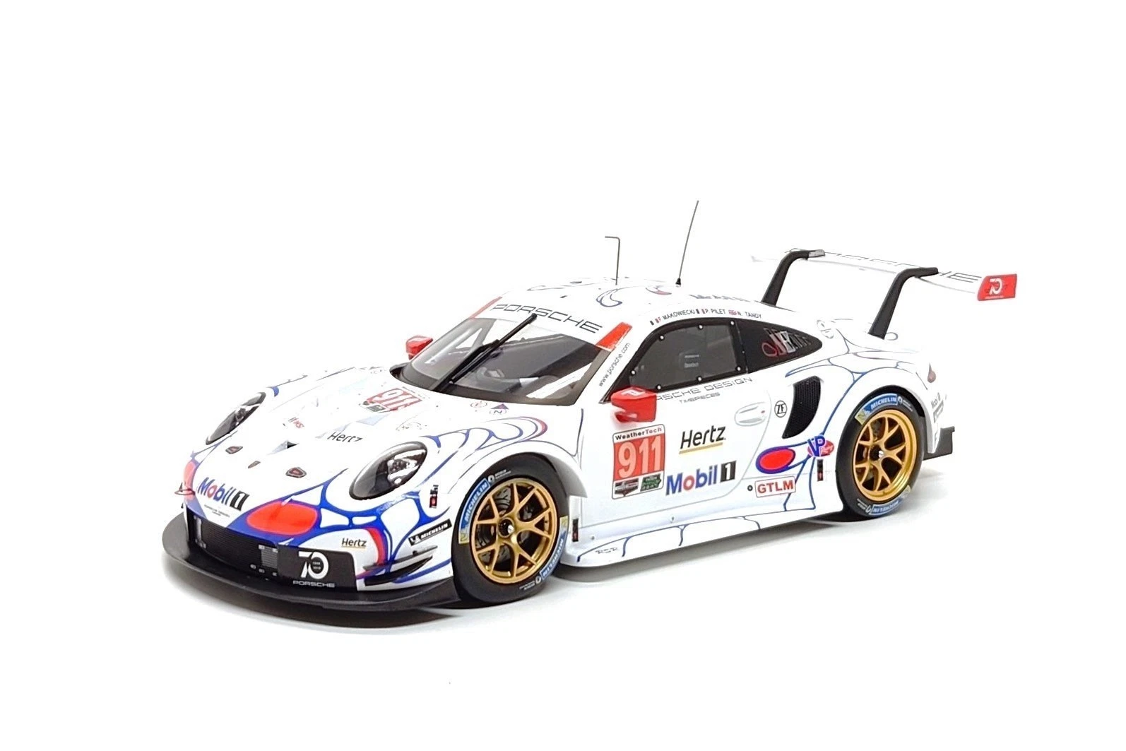 IXO Porsche 911 RSR #911 - Petit Le Mans Road Atlanta IMSA 2018